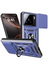 Newface Xiaomi Mi 15 Kılıf Pars Lens Yüzüklü Silikon - Lacivert