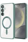 Newface Samsung Galaxy A35 5G Kross Magneticsafe Kapak - Koyu Yeşil