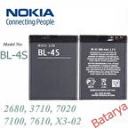 Nokia Bl-4S Batarya 2680 3710 7020 7100 7610 X3-02 Uyumlu Batarya