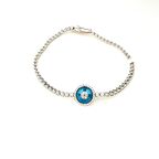 Gümüş Nazar Boncuk Bileklik