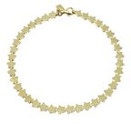 Sıralı Yıldız 14 Ayar Altın Bileklik