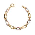 Üç Renk Hallow Bileklik