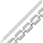 BlackCraft 925 Ayar Gümüş Zirkon Taşlı Kadın Bileklik (BC-04C823)