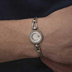 BlackCraft 925 Ayar Gümüş Ay Yıldız Erkek Bileklik (BC-FED34D)