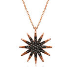 BlackCraft 925 Ayar Gümüş Kutup Yıldızı Kadın Gümüş Kolye (BC-A089F2)