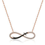 BlackCraft 925 Ayar Gümüş Sonsuzluk Zülfikar Kılıcı  Gümüş Kolye (BC-0EBCB7)