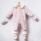 KIZ BEBEK ELDİVENLİ PATİKLİ ASTRONOT TULUM