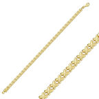 Sıralı X Altın Bileklik