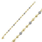 Kar Topu Altın Bileklik