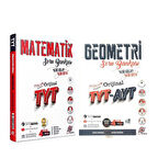 Orjinal TYT Mikro Matematik ve Geometri Soru Bankası Seti 2 Kitap