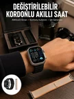 Akıllı Saat Çok Fonksiyonlu Unısex Sosyal Medya Girişli Bluetooth Bağlantılı