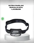 Gece Balıkçılığı İçin Ultra Parlak Şarjlı Kafa Lambası | 4 Işık Modu + 