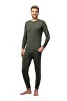 Erkek Haki Thermolux Termal Takım 700