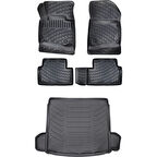 Opel Astra L Alt Bagaj 2022 Sonrası 3D Araca Özel Paspas ve Bagaj Havuzu Set