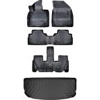 Renault Megane 3 Hb 2009 -2016 3D Araca Özel Paspas ve Bagaj Havuzu Set