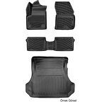 Dodge Charger Ld 2011 Sonrası 3D Araca Özel Paspas ve Bagaj Havuzu Set