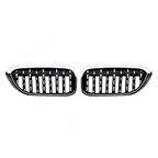 5 SERISI G30 IÇIN UYUMLU   2017 + IÇIN UYUMLU  DIAMOND BOBREK - KROM ÇERÇEVE