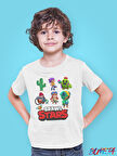 Bumeta Brawl Stars Karakterler Çocuk Tişört T-shirt
