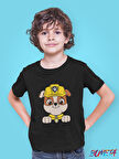 Bumeta İnşaat Kahramanı Rubble Paw Patrol Çocuk Tişört T-shirt