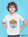 Bumeta Sarı Kasklı Kurtarıcı Rubble Paw Patrol Çocuk Tişört T-shirt