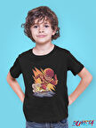 Bumeta The Flash Chibi Çizgi Film Dizi Çocuk Tişört T-shirt