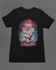 Bumeta IT Pennywise Chibi Çizgi Film Dizi Unisex Tişört T-Shirt
