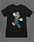 Bumeta Super Mario Luigi Unisex Tişört T-Shirt