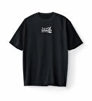 Bumeta Halloween Yarasa Balkabağı Cadı Şapkası ve Süpürge Oversize Unisex Tişört T-Shirt