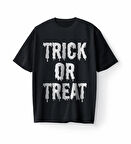 Bumeta Trick Or Treat Oversize Unisex Tişört T-Shirt