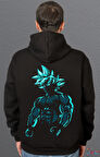 Bumeta Beast Goku Anime Güçlü Strong Body Building Sweetshirt Unisex Kapüşonlu Hoodie