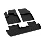 Citroen C4 Spacetourer 2018-2020 4d Havuzlu Kauçuk Paspas Bmy