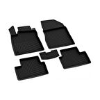 Renault Clio 5 2019 ve Üstü 4d Havuzlu Kauçuk Paspas Bmy