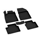 Citroen C3 Aircross 2017-2021 4d Havuzlu Kauçuk Paspas Bmy