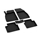 Opel Vectra C 2004-2008 4d Havuzlu Kauçuk Paspas Bmy