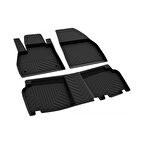 Renault Kangoo 2008 ve Üstü 4d Havuzlu Kauçuk Paspas Bmy