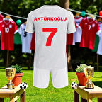 Türkiye Kerem Aktürkoğlu Milli Takım Çocuk Forması 2026 Fıfa Dünya Kupası Avrupa