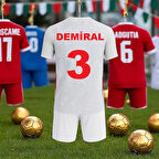 Türkiye Merih Demiral Milli Takım Çocuk Forması 2026 Fifa Dünya Kupası Avrupa