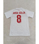 Yeni Arda Güler Türkiye Milli Takım Euro 2024 Beyaz Forma Beyaz 