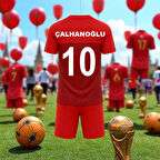 Türkiye Hakan Çalhanoğlu 2026/28 Milli Takım Forma T-Shirt Özel Tasarım Yeni Sezon