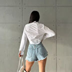 Süs Kapaklı Gömlek