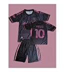 Bite Nose Messi Yeni Sezon Çocuk Şortlu  Inter Halı Saha Forması