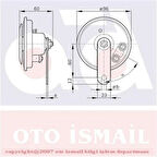 Bosch 0986320132 Korna Dıdıt 12V 30W 