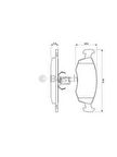 Bosch 0986424554 Ön Fren Balatası Doblo 1.2 1.6 16V 1.9D 1.9JTD 03 03-Dacia Logan MCV 1.6 01.06- 55170904