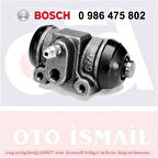 Bosch 0986475802 Arka Fren Silindiri Boxer Jumper Ducato 14Q 15 Jant 1.9 2.5D 94-03 Çap 27mm 9949459