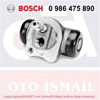 Bosch 0986475890 Fren Silindiri Daewoo Lanos 1.6L 04.97 09.03 Nubira 1.6L 09.97 06.03 OEM No 96312155 17.46mm 95194945