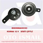 Bosch 0986AH0103 Dıdıt Korna 12V 350 420Hz 105Db Siyah Set 0986AH0103