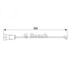 Bosch 1987474573 Balata Fişi Daily II III 95-07 300mm 42548208