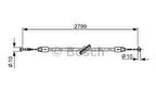 Bosch 1987477197 Fren Teli 2799mm A6394202785