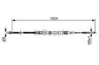 Bosch 1987477407 Fren Teli 1624mm 