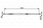 Bosch 1987482492 Fren Teli 1463mm 34406792263